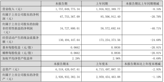 四川九洲2024年上半年净利6775.34万 产品规模和合作领域不断扩大