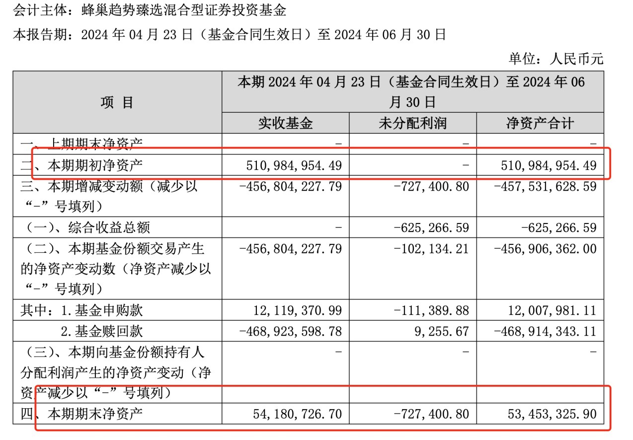 闪电缩水背后经历了什么？蜂巢一新基金成立俩月规模仅剩10% 刚又遭大额赎回