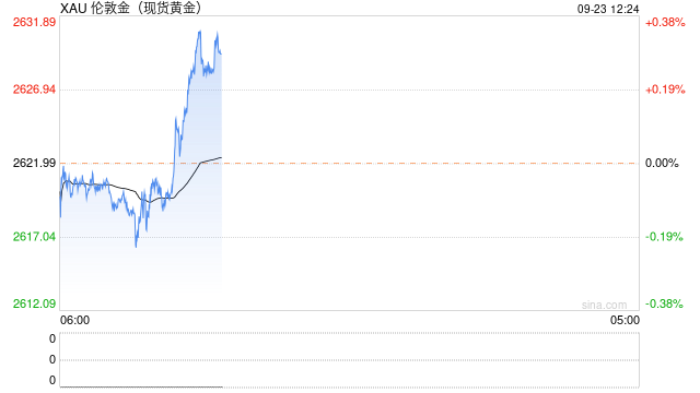 现货黄金突破2628美元 续刷历史新高