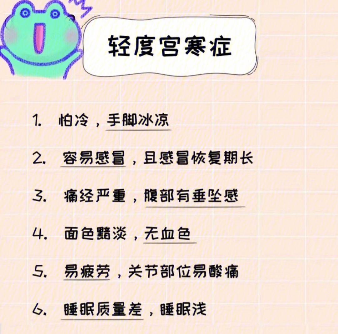 宫寒的症状有哪些表现绝经后的症状包括宫寒的症状有哪些表现的具体内容